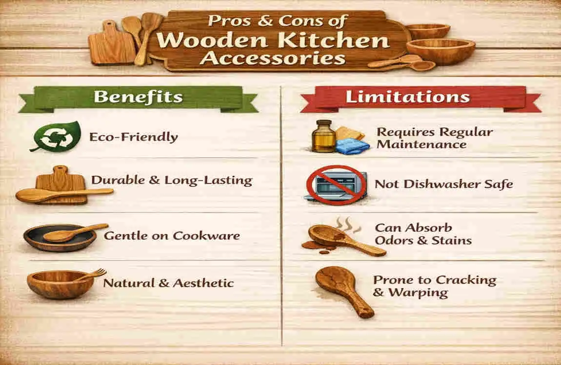 wooden kitchen accessories