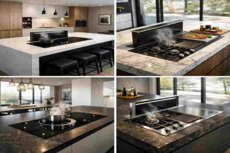 island kitchen hob