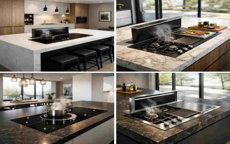 island kitchen hob