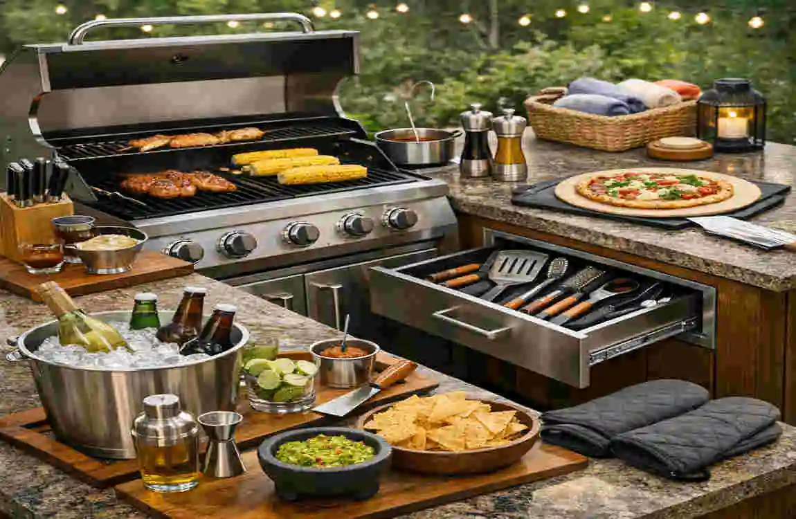 Outdoor Kitchen Accessories Ideas