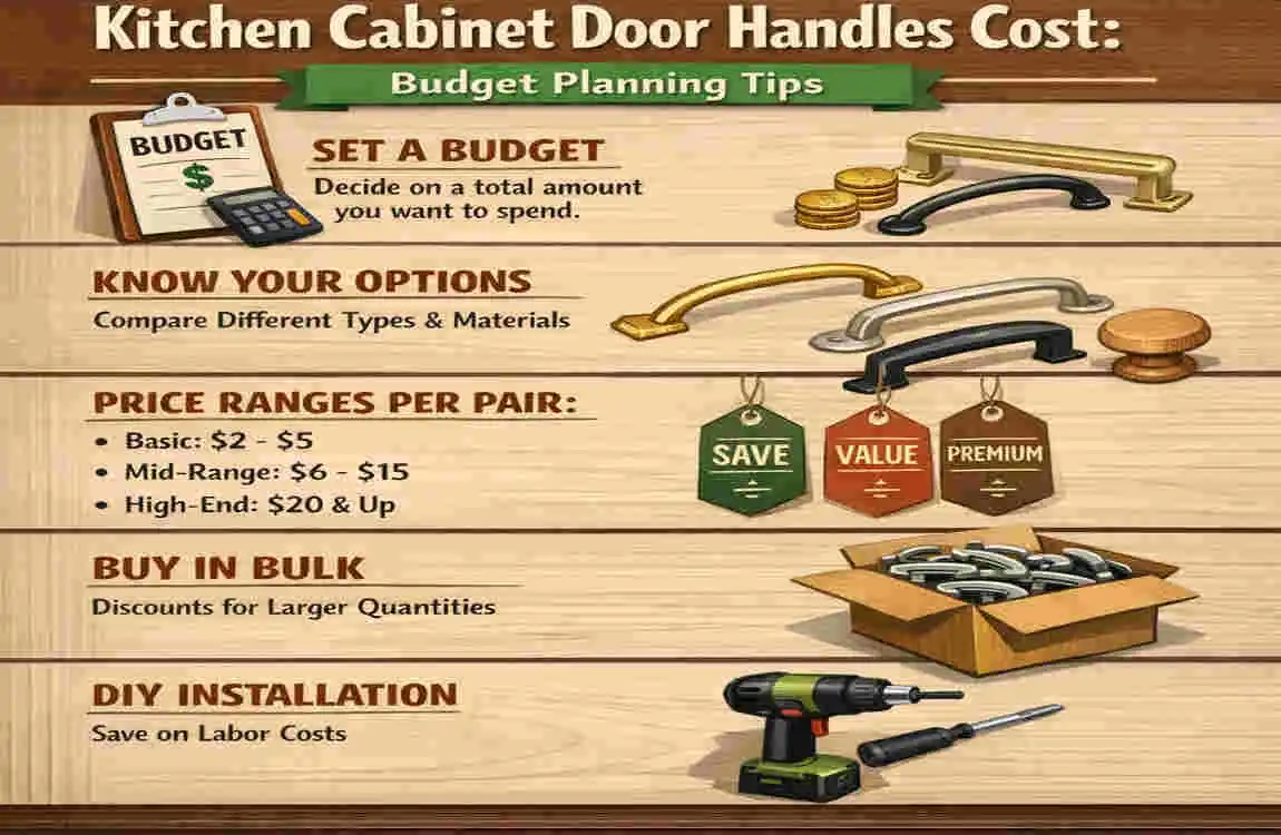 kitchen cabinet door handles cost