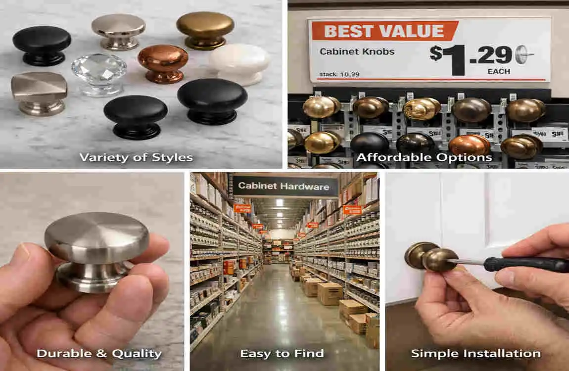 home depot kitchen cabinet door knobs