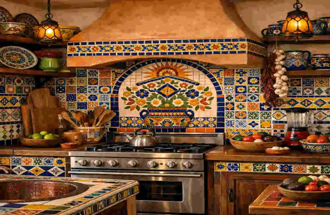 authentic mexican kitchen decor idea