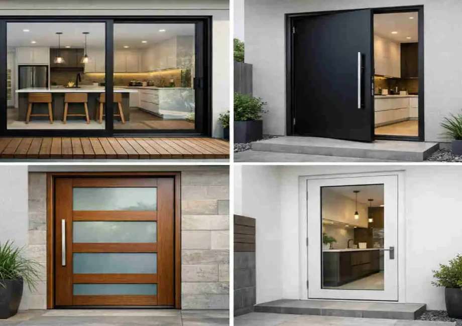goshen kitchen exterior door ideas