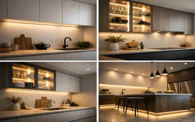kitchen cabinet light design