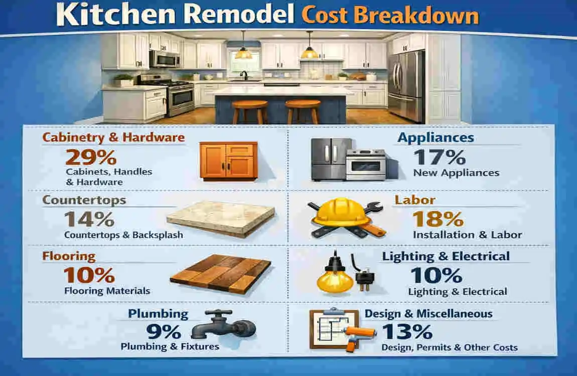how much is a kitchen remodel