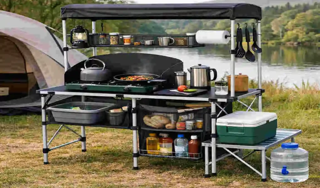 hi gear basecamp kitchen stand
