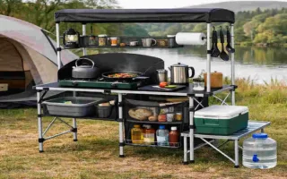 hi gear basecamp kitchen stand
