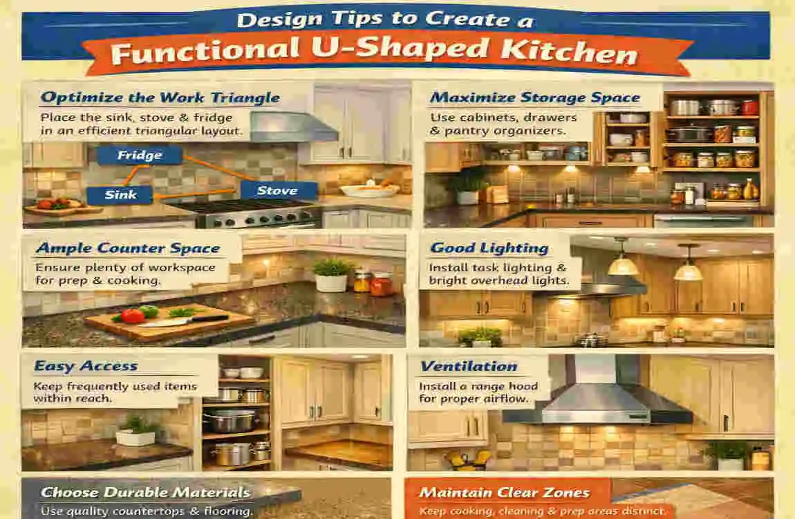 u shape modular kitchen style in cost