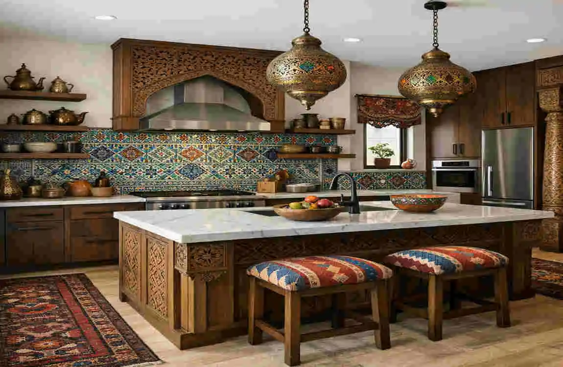 afghan kitchen style