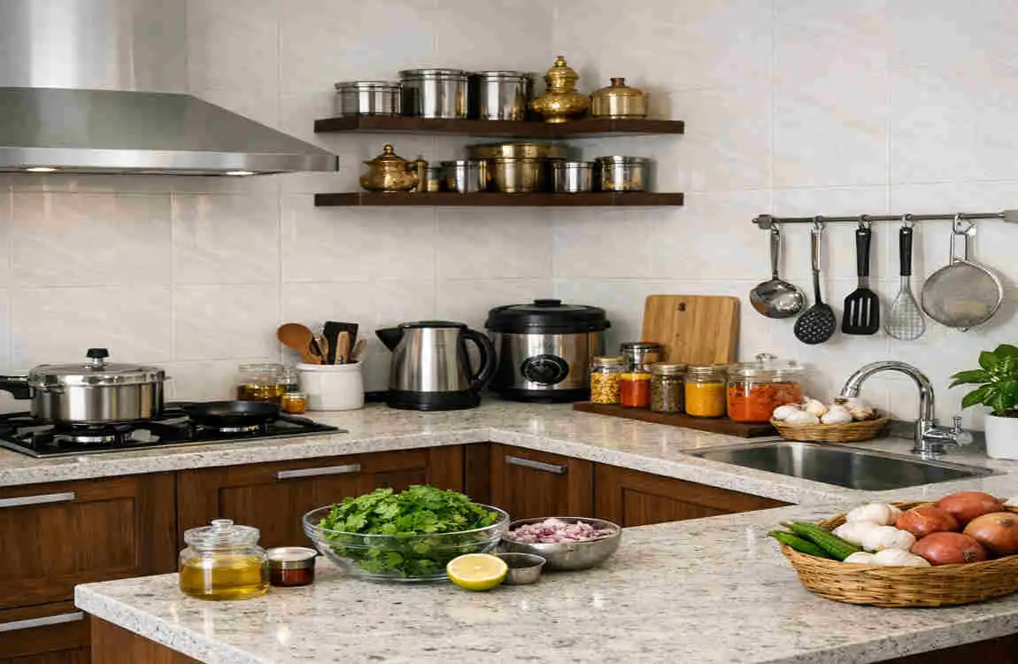 how to make deep clean indian kitchen