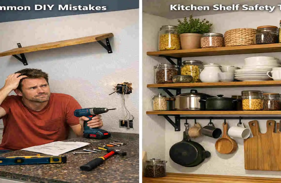 How to Make Kitchen Shelves at Home: