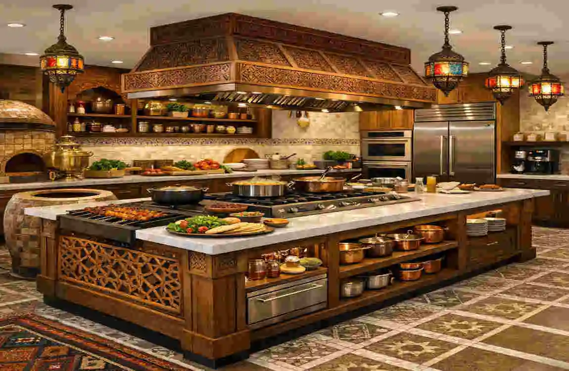 afghan kitchen style