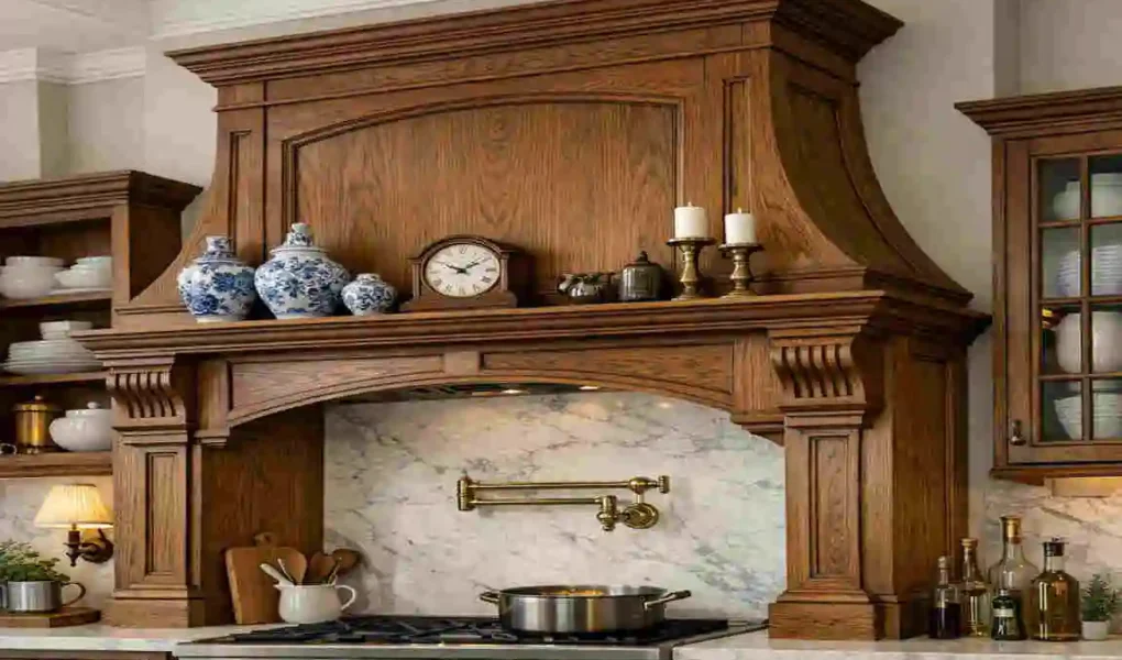 kitchen hood design wood london