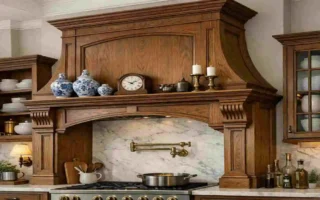 kitchen hood design wood london