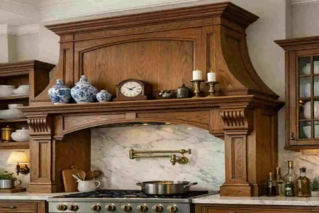 kitchen hood design wood london
