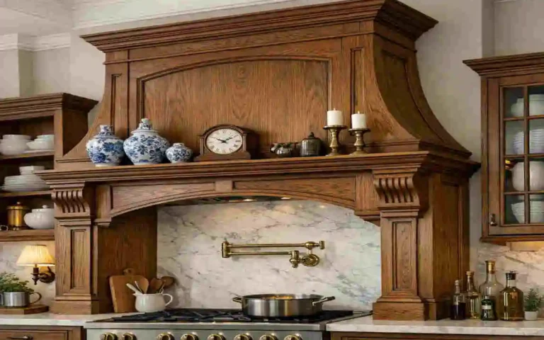 kitchen hood design wood london