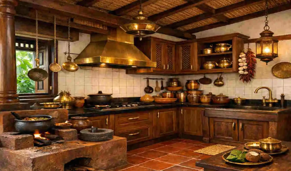 kerala traditional kitchen design