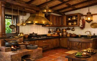kerala traditional kitchen design