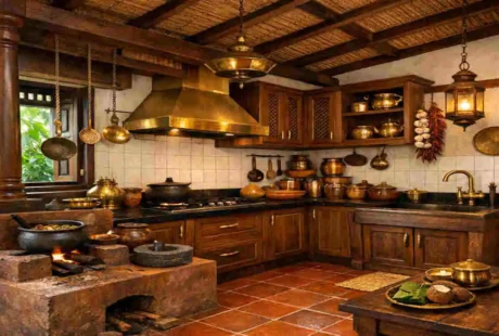 kerala traditional kitchen design