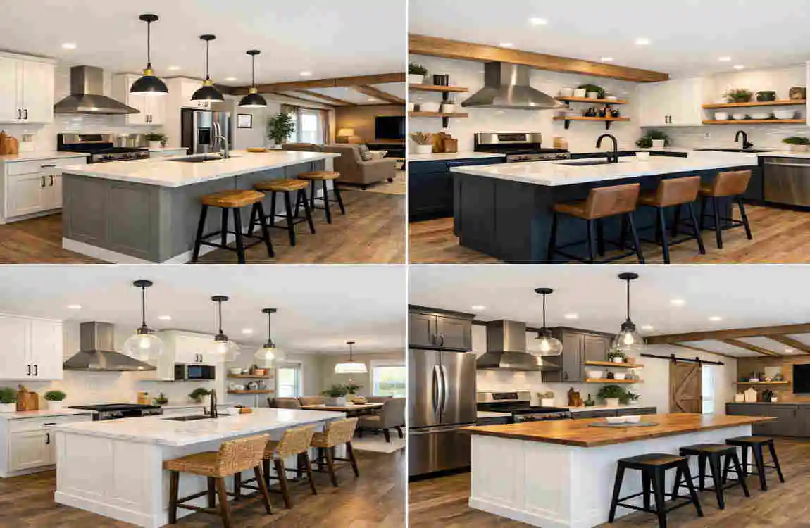 double wide mobile home kitchen ideas