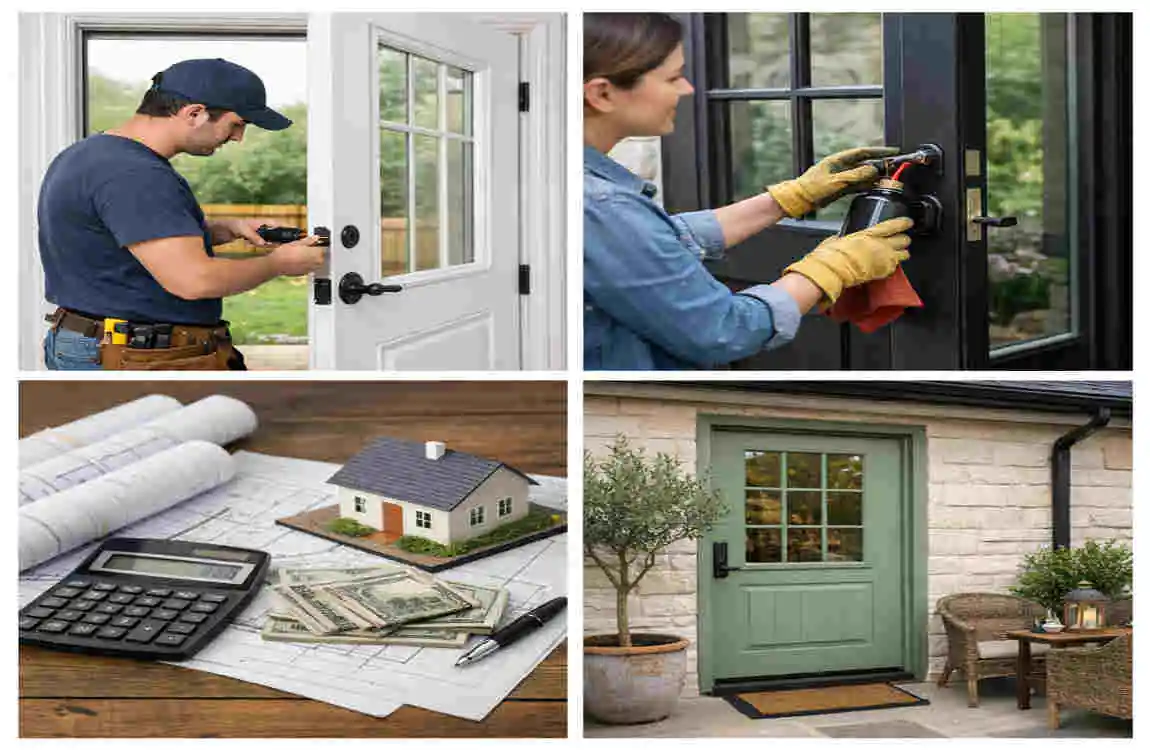 goshen kitchen exterior door ideas
