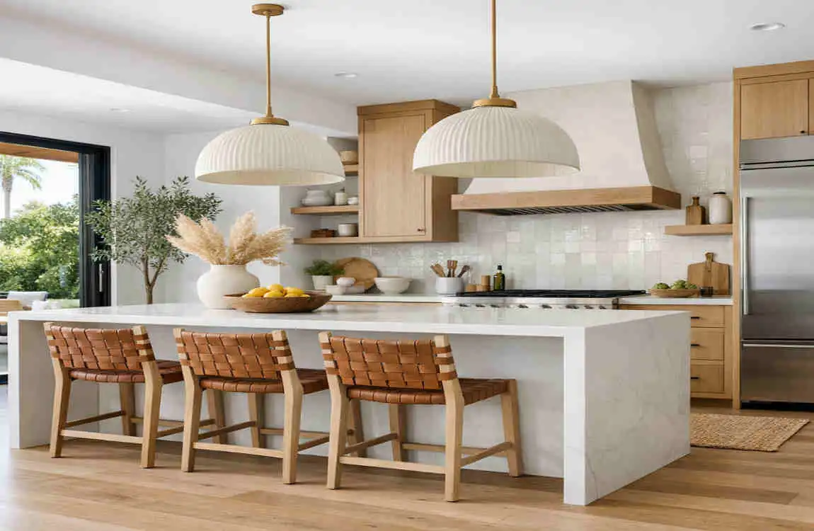 modern california home kitchen style