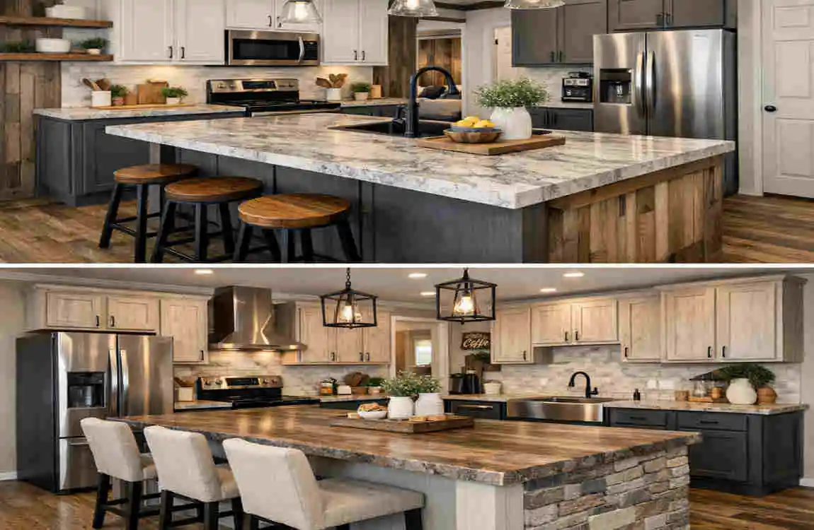 double wide mobile home kitchen ideas