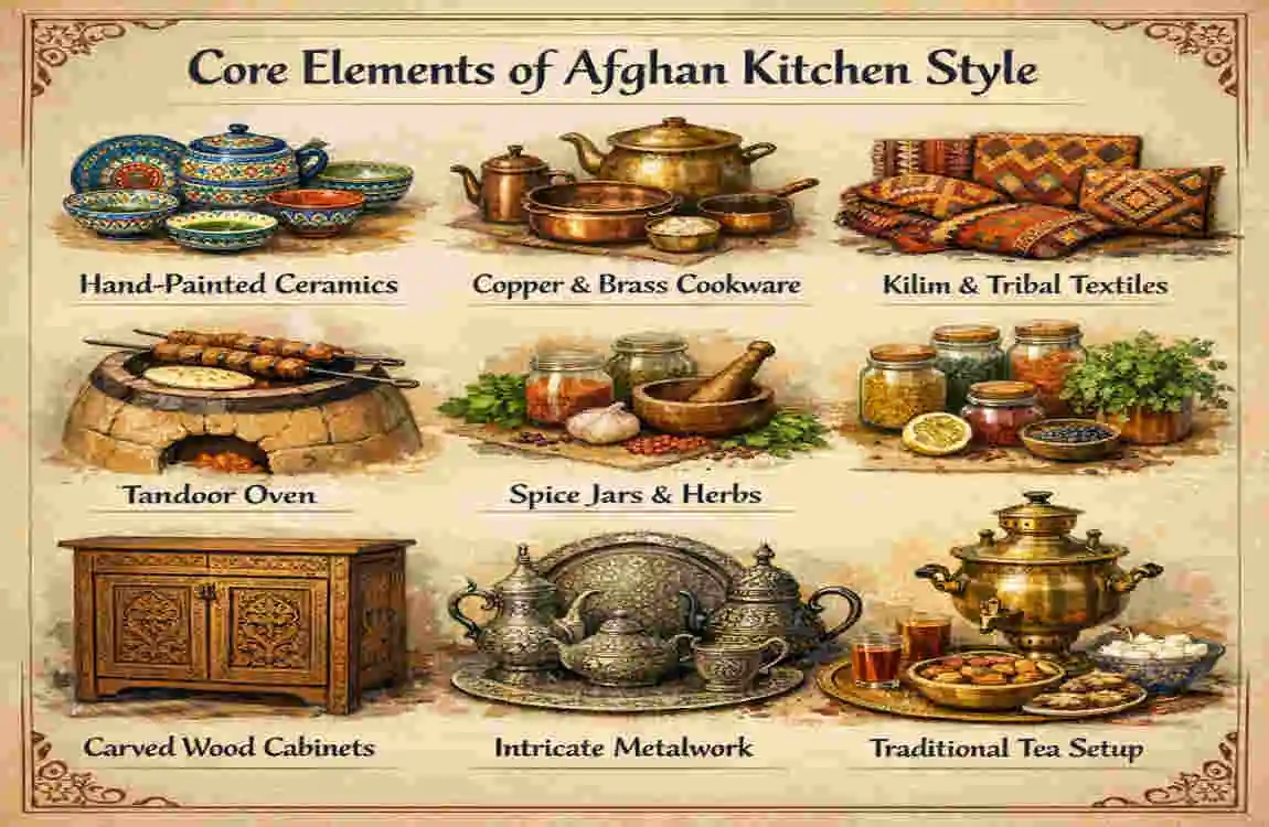 afghan kitchen style