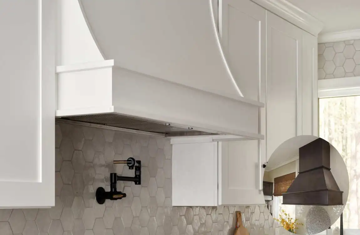 kitchen hood design wood
