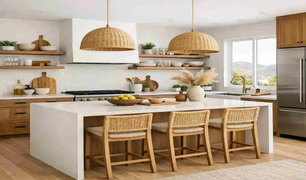 modern california home kitchen style