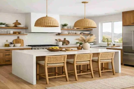 modern california home kitchen style