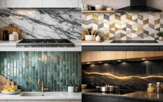 latest style kitchen backsplash