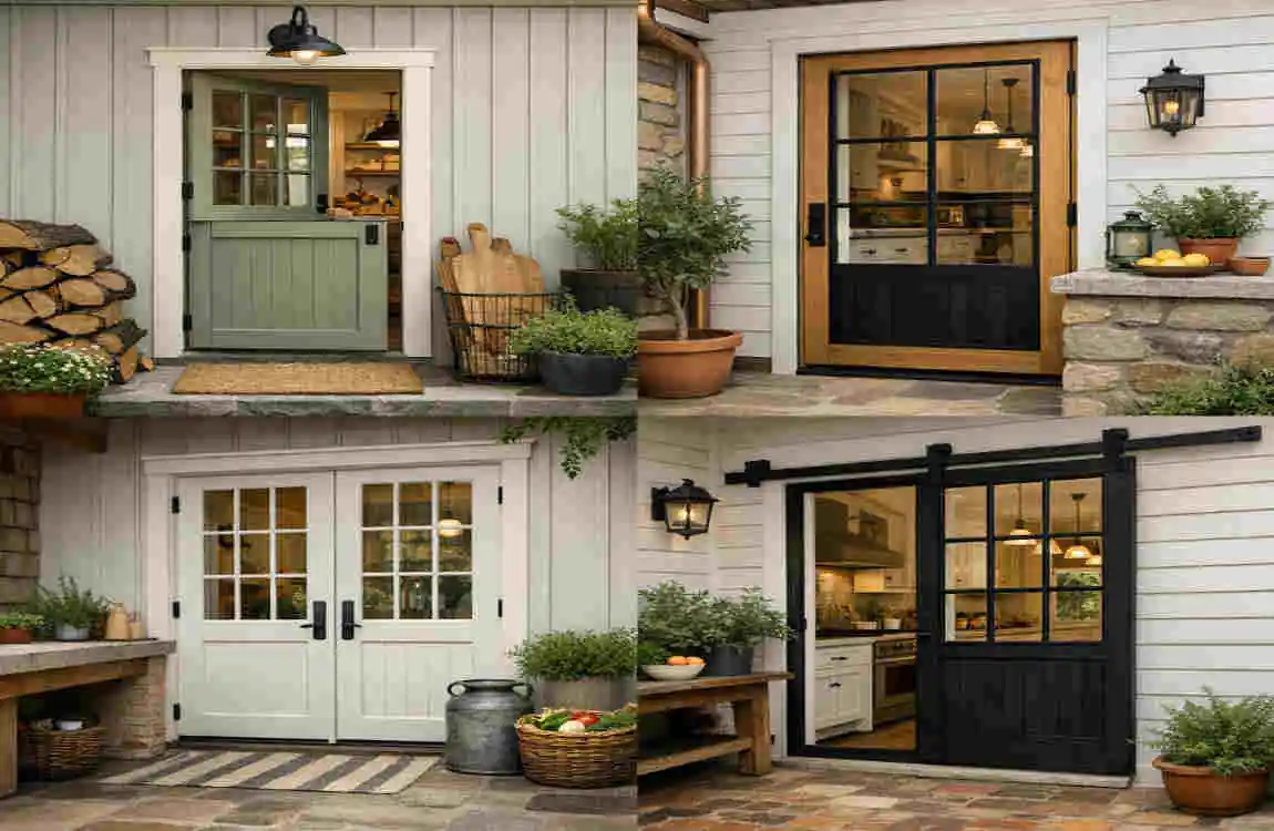 goshen kitchen exterior door ideas