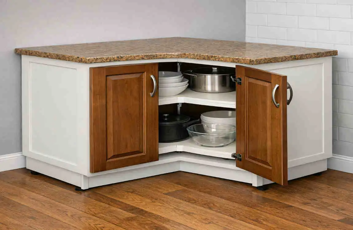 corner kitchen stand alone cabinet