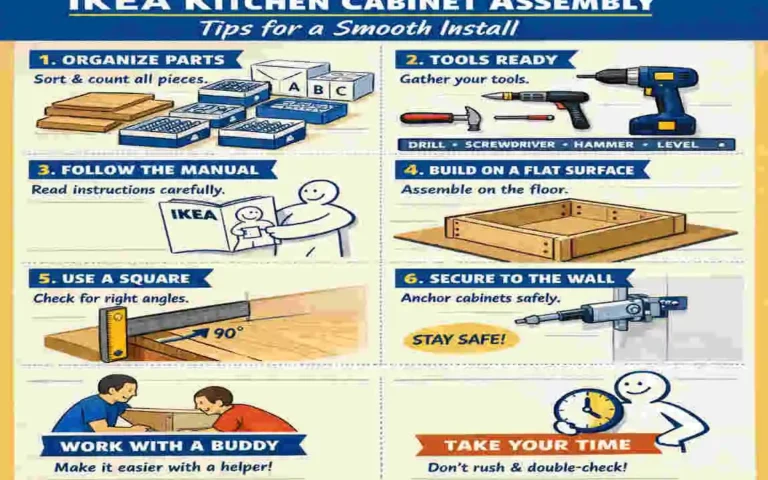 how to assemble ikea kitchen cabinets