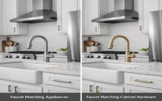 Should a kitchen faucet match appliances