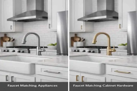 Should a kitchen faucet match appliances