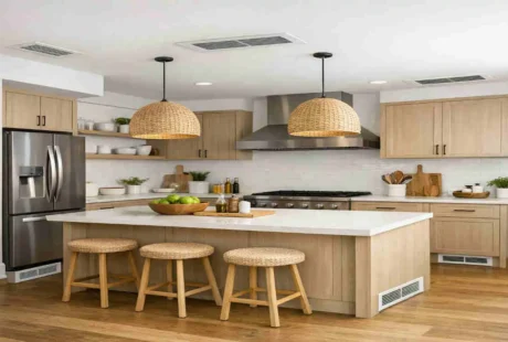 where to put ac vents in kitchen