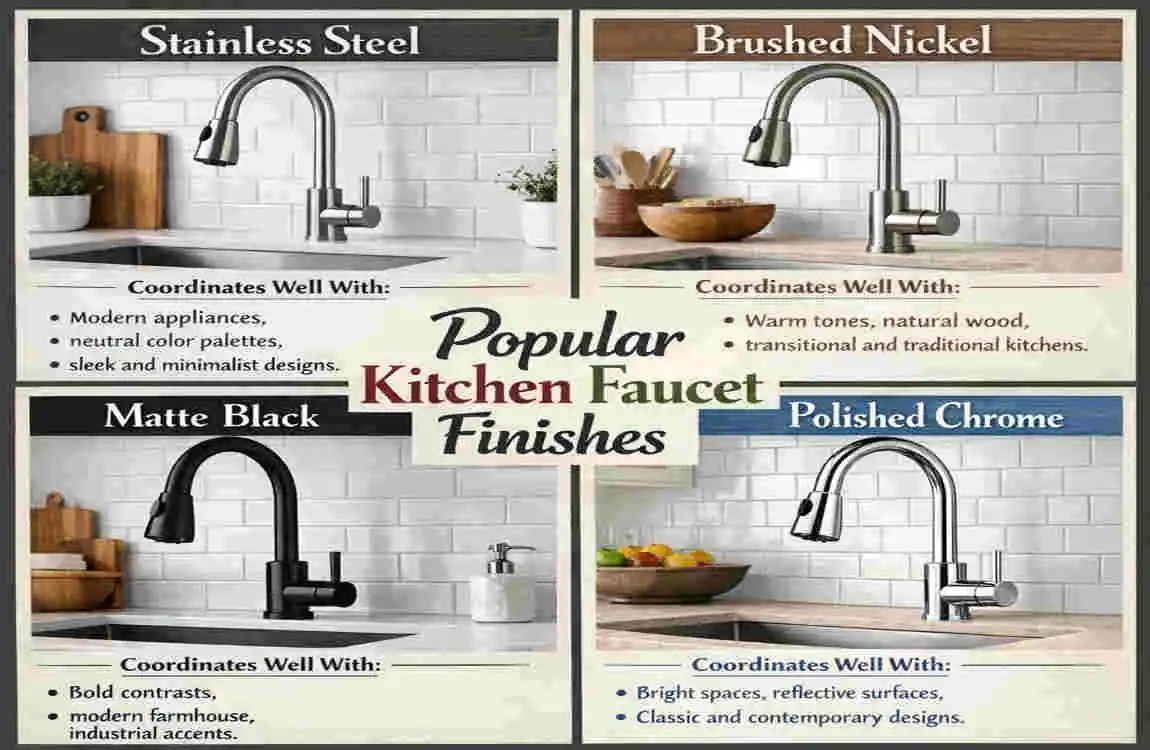 Should a kitchen faucet match appliances