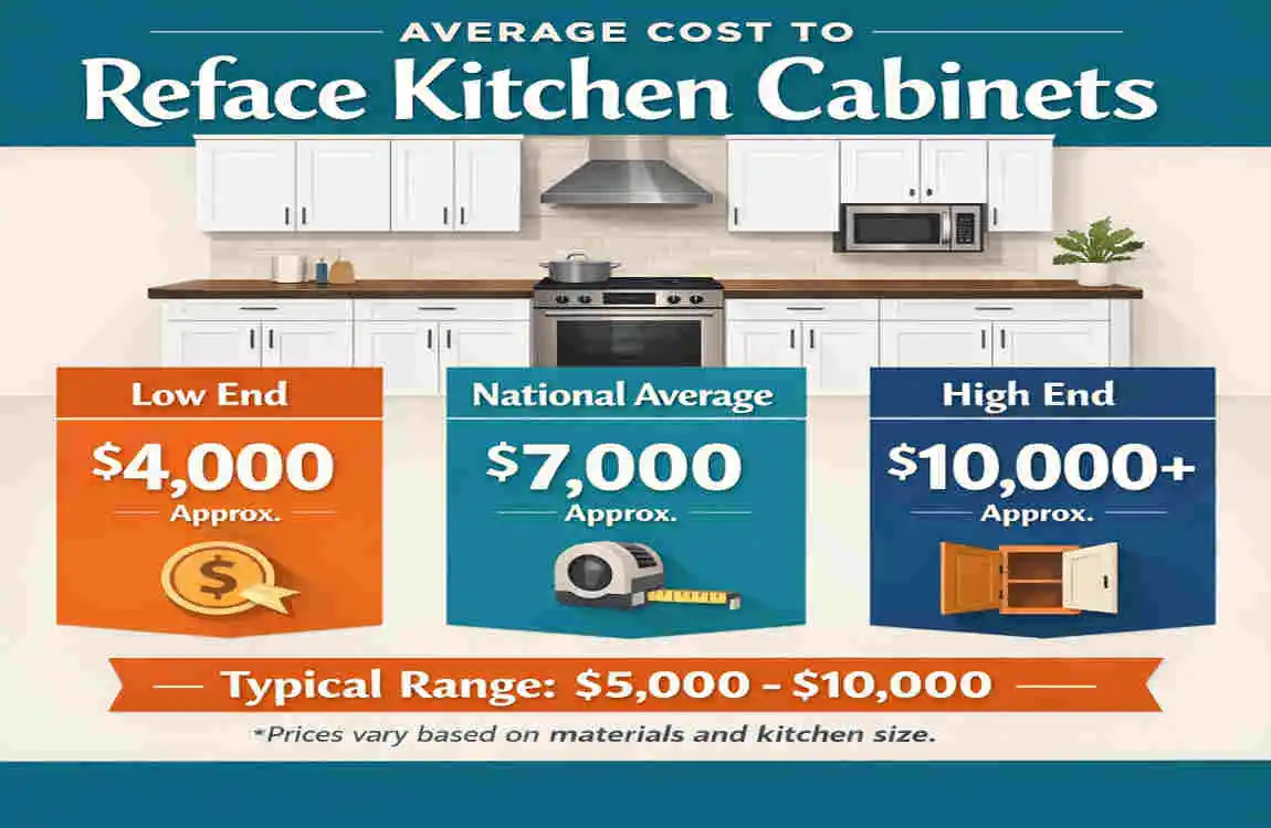 how much does it cost to reface kitchen cabinets
