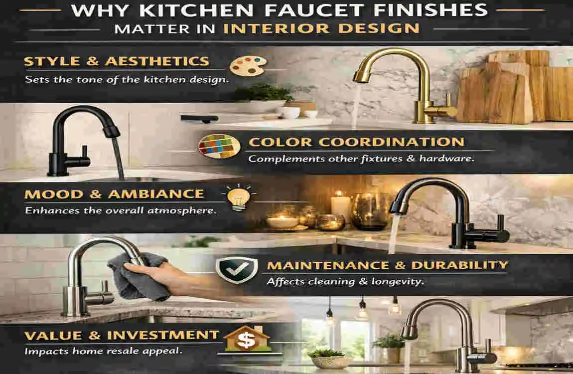 Should a kitchen faucet match appliances