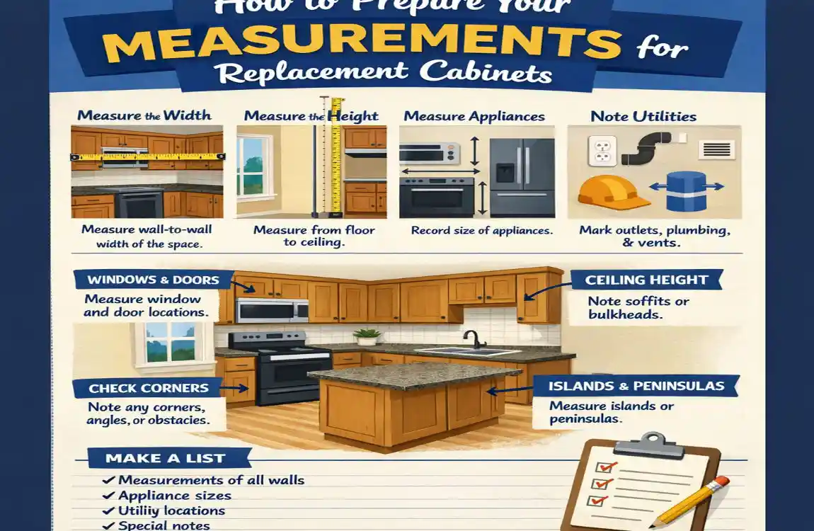 How to Measure Kitchen Cabinets
