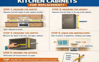 How to Measure Kitchen Cabinets
