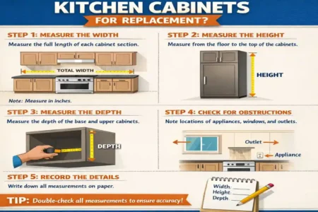 How to Measure Kitchen Cabinets