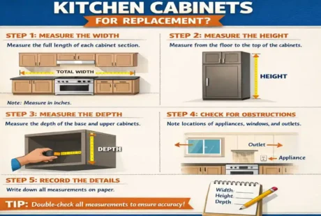 How to Measure Kitchen Cabinets
