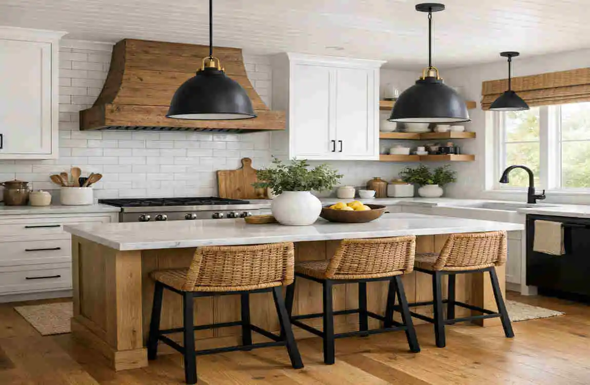 choose a decorating style that matches your kitchen