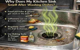 why does my kitchen sink smell