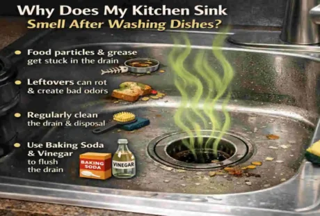 why does my kitchen sink smell