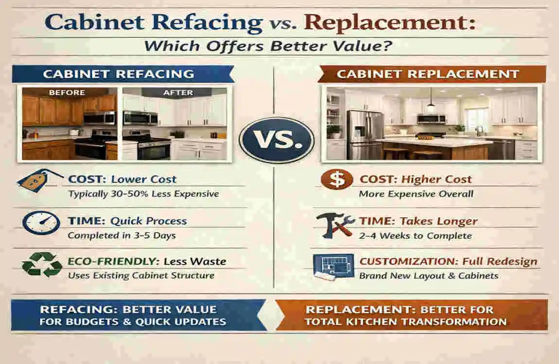 how much does it cost to reface kitchen cabinets